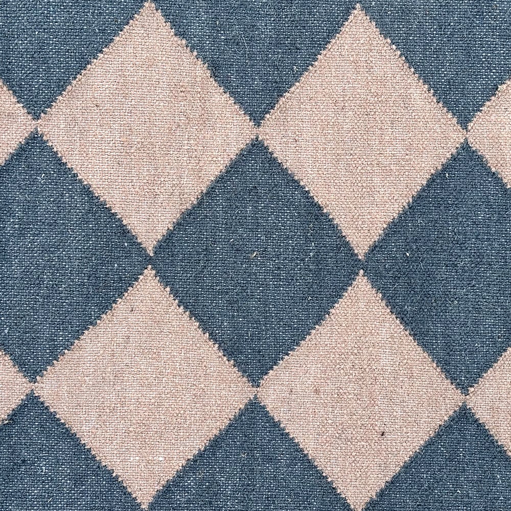 Handmade Vintage Multicolor Wool Dhurrie For Living